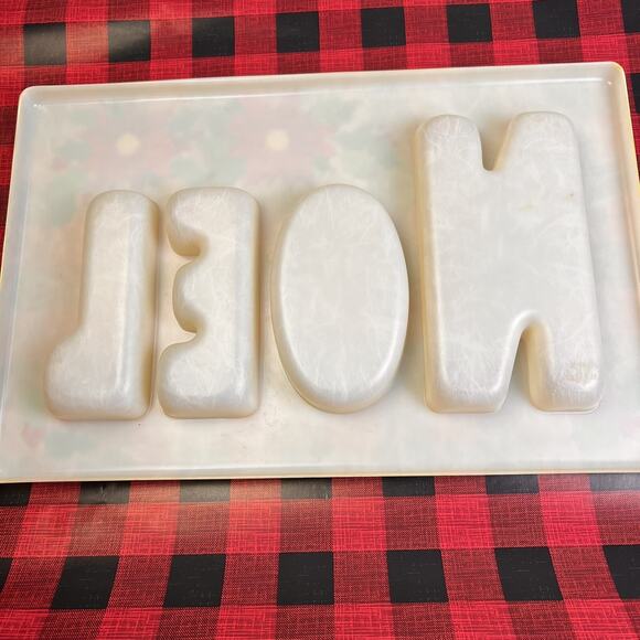 VIntage MCM Christmas NOEL Serving Tray Party Snacks 60's 4 Compartments - Picture 6 of 7